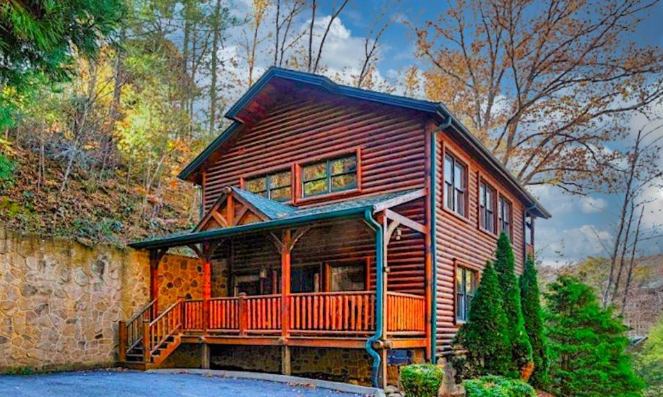 Spacious Resort Log Cabin, Easy Drive, Hot Tub, Arcade Gameroom, Mountain Vibe Gatlinburg Bagian luar foto